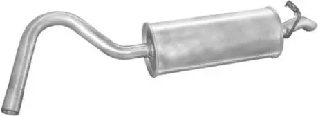 Глушитель задний (конечный, основной) для ford escort express 1,8 diesel 90-98 POLMOSTROW 08.150