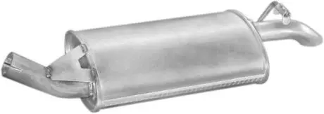 Глушитель выхлопных газов POLMOSTROW 08.19