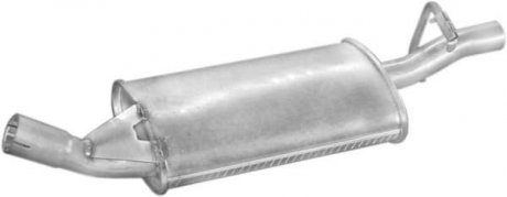 Глушитель задний (конечный, основной) для ford fiesta 1.8 diesel, classic89-97 POLMOSTROW 08.211 (фото 1)
