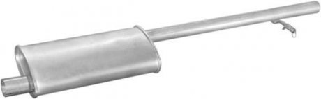 Резонатор (средний глушитель) для ford taunus 76-83 1.6/2.0 POLMOSTROW 08.46 (фото 1)