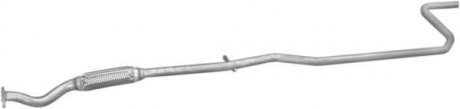 Труба глушителя средняя для ford ka 1.3i 00-02 POLMOSTROW 08.546 (фото 1)