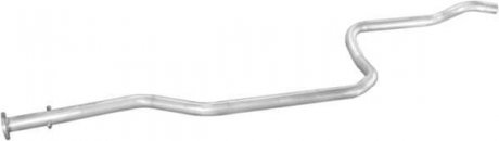Труба глушителя средняя для ford fiesta 98-1.3i POLMOSTROW 08.550 (фото 1)