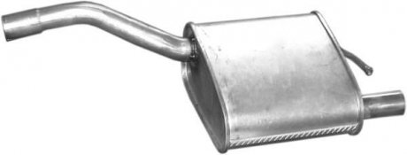 Глушник задній (кінцевий, основний) для ford focus 1.4i -16v 98-02 POLMOSTROW 08.574 (фото 1)