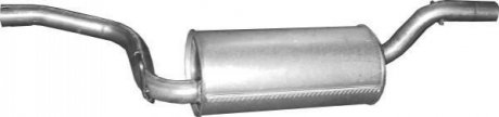 Глушитель, алюм. сталь, средн. часть ford focus/c-max 2.0i 16v (08.67) polmostr POLMOSTROW 0867 (фото 1)