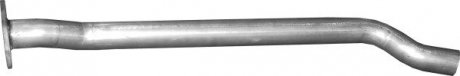 Глушитель алюм. сталь, средн. часть ford kuga 2.0 tdci td (08.71) POLMOSTROW 0871 (фото 1)