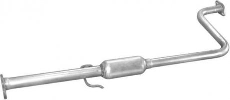 Резонатор (средний глушитель) для honda accord 86-89 2.0 aerodeck POLMOSTROW 09.14 (фото 1)