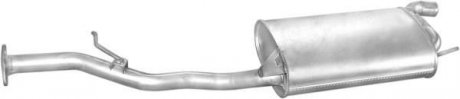 Глушитель задний (конечный, основной) для honda accord 1.8 16v 96-98 sdn POLMOSTROW 09.32 (фото 1)
