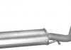 Резонатор (средний глушитель) для hyundai getz 1.5 crdi turbo 16v diesel 08/05-02/09 POLMOSTROW 10.16 (фото 1)