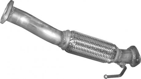 Труба глушника приймальна для hyundai getz 1.5 crdi turbo 16v diesel 08/05-02/09 POLMOSTROW 10.18