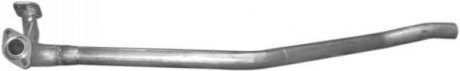Глушник алюм. сталь, середн. частина mazda 6 2.0i-16v 05-07 (12.127) POLMOSTROW 12127