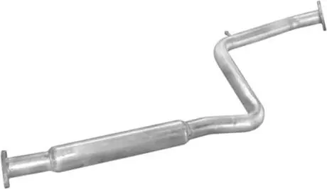 Резонатор (средний глушитель) для mazda mx6 2,5-v6-24v 91-96, mazda 626 2,5-v6-24v 91-97 POLMOSTROW 12.17