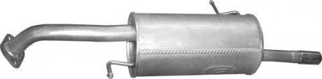 Глушитель задний (конечный, основной) для mazda 323 f hatchback POLMOSTROW 12.194 (фото 1)
