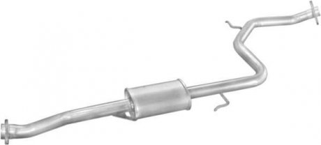 Резонатор (середній глушник) для mazda 323 1.8i 16v kat 94-95 hb/coupe POLMOSTROW 12.68 (фото 1)