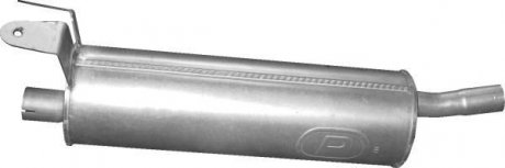 Резонатор (средний глушитель) для mercedes 200 ge, 230 g/ge, 240/250/300 gd diesel POLMOSTROW 13.06