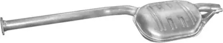 Резонатор (средний глушитель) для Mercedes 300td 85-07/93 POLMOSTROW 13.157