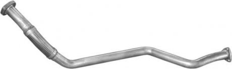Труба глушителя приемная для Mercedes e250 dt, e250 tdt 93-96 POLMOSTROW 13.201 (фото 1)