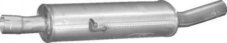 Резонатор (середній глушник) для mercedes b-200w245 2.0cdi 03/05-05/07 POLMOSTROW 13.21