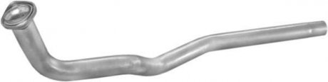 Труба глушителя приемная для Mercedes W123 300d 76-85/300td 78-85 POLMOSTROW 13.238 (фото 1)