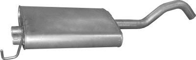 Глушник задній (кінцевий, основний) для mercedes ml 350 w163 POLMOSTROW 13.88