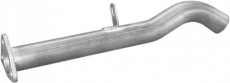Глушник, алюм. сталь, середн. частина mitsubishi pajero 88-96 3.0i 4x4 2.5td 4x4 POLMOSTROW 14209