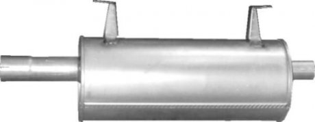 Глушитель для nissan trade 7505 3.0 diesel 78 kw 97r. POLMOSTROW 15.10 (фото 1)