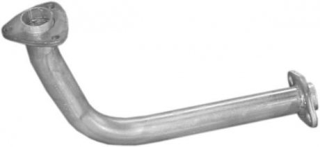 Труба глушника приймальна для Nissan Primera 1,6i 06/90 – 04/93; 1,6-16v 05/93 - 05/96 POLMOSTROW 15.365