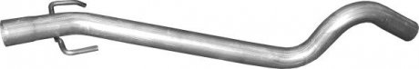 Глушитель алюм. сталь, средн. часть opel astra h (17.131) POLMOSTROW 17131 (фото 1)