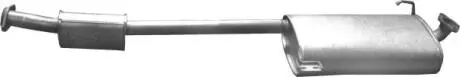 Глушитель, алюм. сталь, средн. часть opel frontera a 2.2i-16v 94-98 lwb (17.140 POLMOSTROW 17140