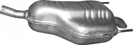 Глушитель алюм. сталь, задн. часть opel astra h 1.8i 16v 3.4- POLMOSTROW 17.307 (фото 1)