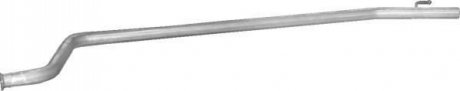 Глушник алюм. сталь, середн. частина opel vivaro 1.9 dti 01-06, 1.9 dti turbo di POLMOSTROW 17316