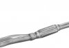 Глушник, алюм. сталь, передн. частина opel vectra a 1.7d 92-95 (17.522) polmostr POLMOSTROW 17522 (фото 1)
