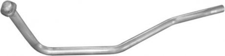 Труба глушителя приемная для opel corsa a 1.0s/1.2n 83-92 POLMOSTROW 17.527 (фото 1)