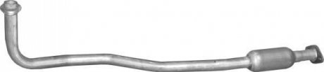 Глушник, алюм. сталь, середн. частина opel vectra b 1.6 96-02 (17.631) polmostro POLMOSTROW 17631 (фото 1)