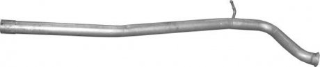 Труба глушника середня для peugeot 406 1.9 turbo дизель POLMOSTROW 19.104 (фото 1)