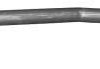 Глушник алюм. сталь, середн. частина peugeot 206cc 1.6i -16v 10/00-06/05 cabrio, POLMOSTROW 19215 (фото 1)