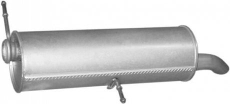 Глушник, алюм. сталь, задн. частина peugeot 307 2.0i -16v 03/02-06/05 (19.223) p POLMOSTROW 19223 (фото 1)