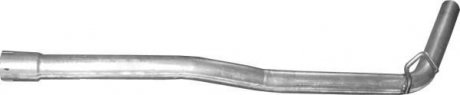 Труба глушника середня для renault kangoo 1.9 diesel POLMOSTROW 21.258