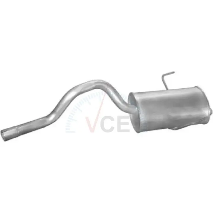 Глушитель алюм. сталь, задн. часть renault espace iii mpv 2.0i 10/96-00 2.0i -16 POLMOSTROW 21297 (фото 1)