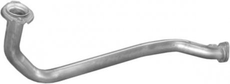 Труба глушника для renault clio 1.4i 92-98 POLMOSTROW 21.302