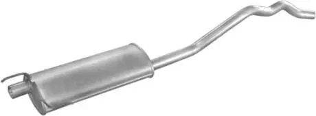 Резонатор средний глушитель POLMOSTROW 21.48