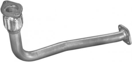 Труба глушителя приемная для renault laguna 1.9 dti turbo diesel 97-01 POLMOSTROW 21.503 (фото 1)