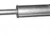 Резонатор (средняя часть) алюминизированная сталь ibiza/skoda fabia/vw polo 1.4 POLMOSTROW 24.78 (фото 1)
