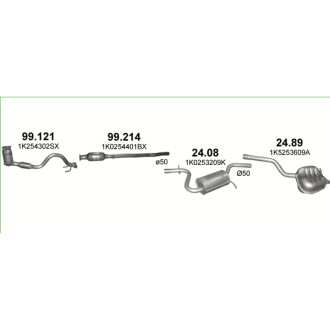 Глушитель POLMOSTROW 24.89