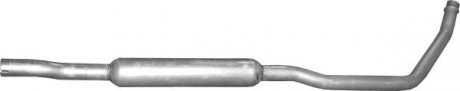 Глушитель алюм. сталь, средн. часть suzuki sx4/fiat sedici (25.13) POLMOSTROW 2513 (фото 1)