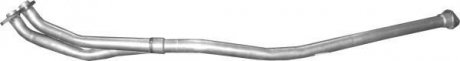 Труба глушителя приемная для Toyota hi-lux/vw taro 88-95 POLMOSTROW 26.208 (фото 1)