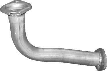 Труба глушителя приемная для Toyota avensis 1.8i 16v 10/97-07/00 POLMOSTROW 26.318 (фото 1)