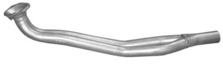 Труба глушителя приемная для vw golf ii/jetta ii 1.8 84-91 POLMOSTROW 30.333 (фото 1)