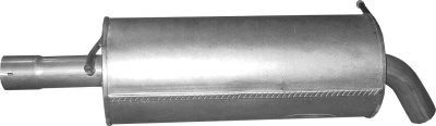 Глушитель алюм. сталь, задн. часть vw amarok 2.0 tdi (30.63) POLMOSTROW 3063 (фото 1)
