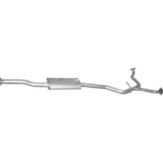 Глушник алюм. сталь, середн. частина subaru legacy/outback 2.5 (46.17) POLMOSTROW 4617