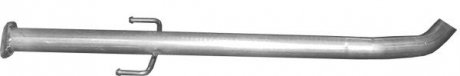 Глушитель алюм. сталь, средн. часть kia cee`d 1.6 crdi/2.0 crdi 10/06-07/09 (47. POLMOSTROW 4760